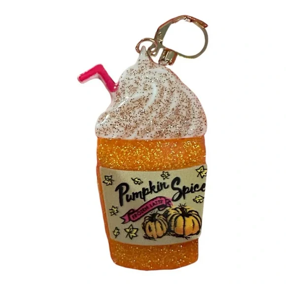 BETSEY JOHNSON Pumpkin Spice Latte Earrings - It’s Fall Y’all - Picture 2 of 8